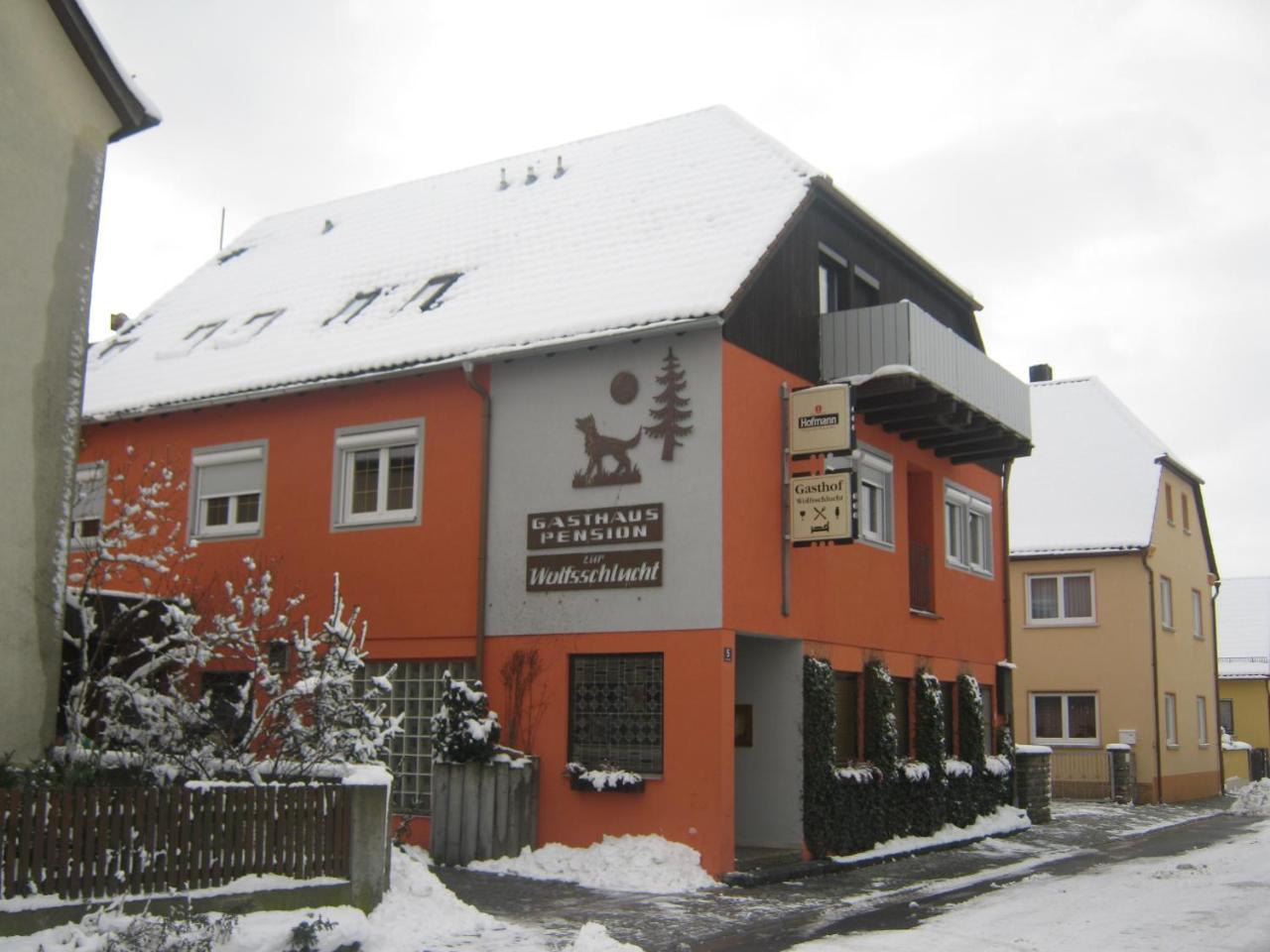 Hotel Gasthaus zur Wolfsschlucht Sugenheim Exterior foto