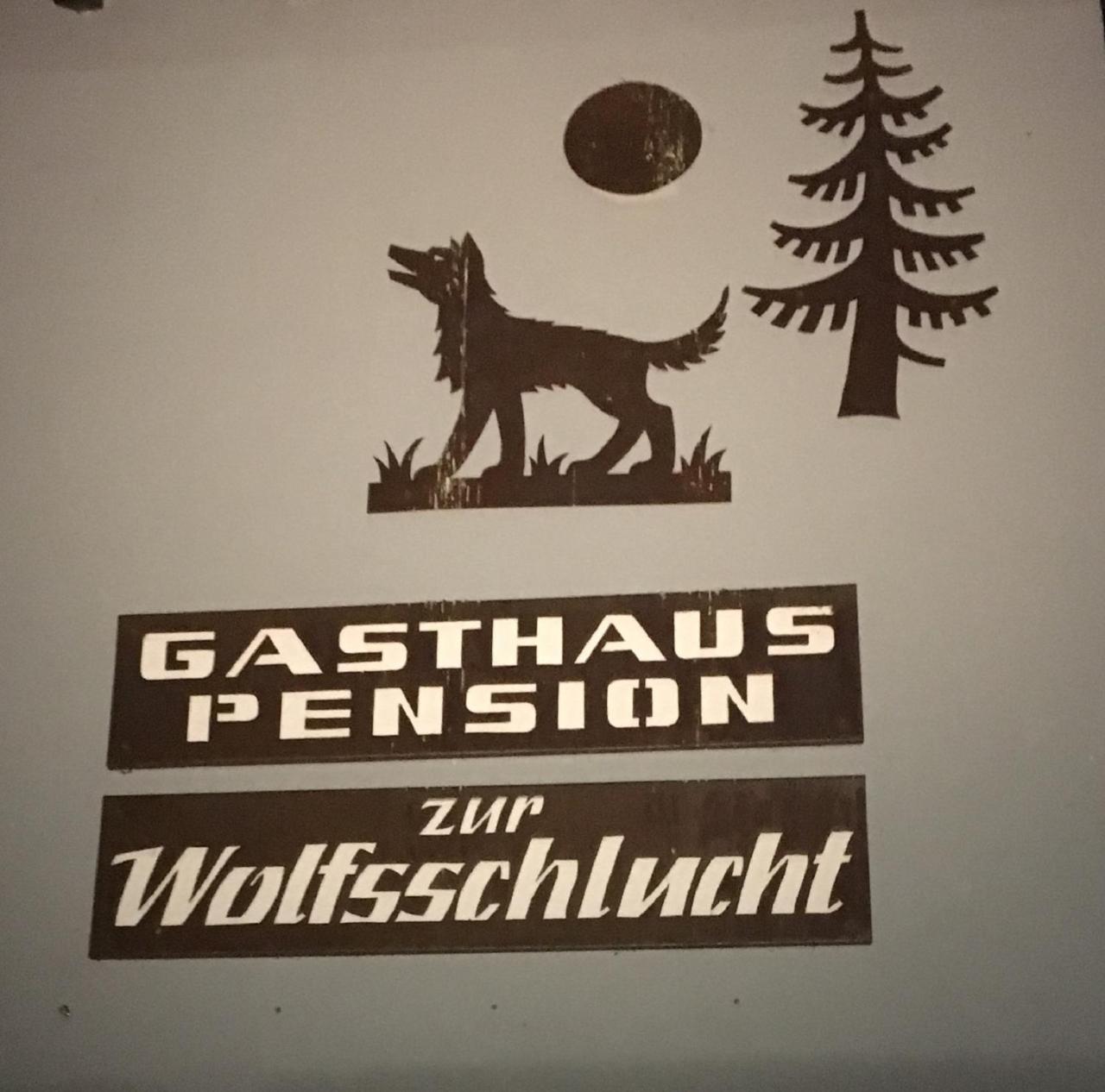 Hotel Gasthaus zur Wolfsschlucht Sugenheim Exterior foto